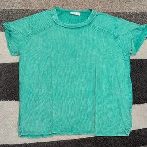 NEW Zenana Ribbed Top